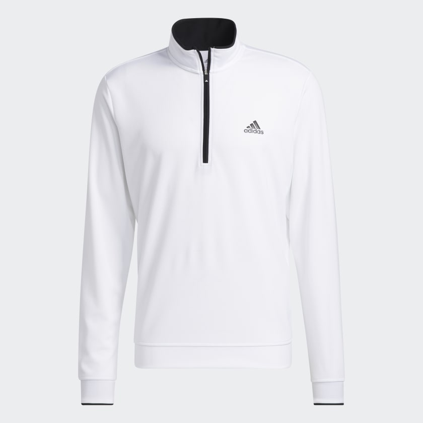adidas Quarter Zip Golf Pullover White adidas Switzerland