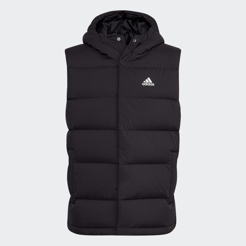 adidas Helionic Hooded Down Vest Black adidas Turkiye
