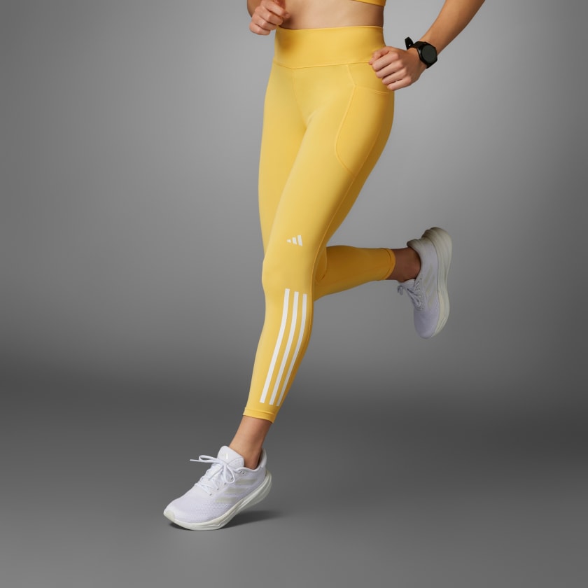 Orange running discount leggings