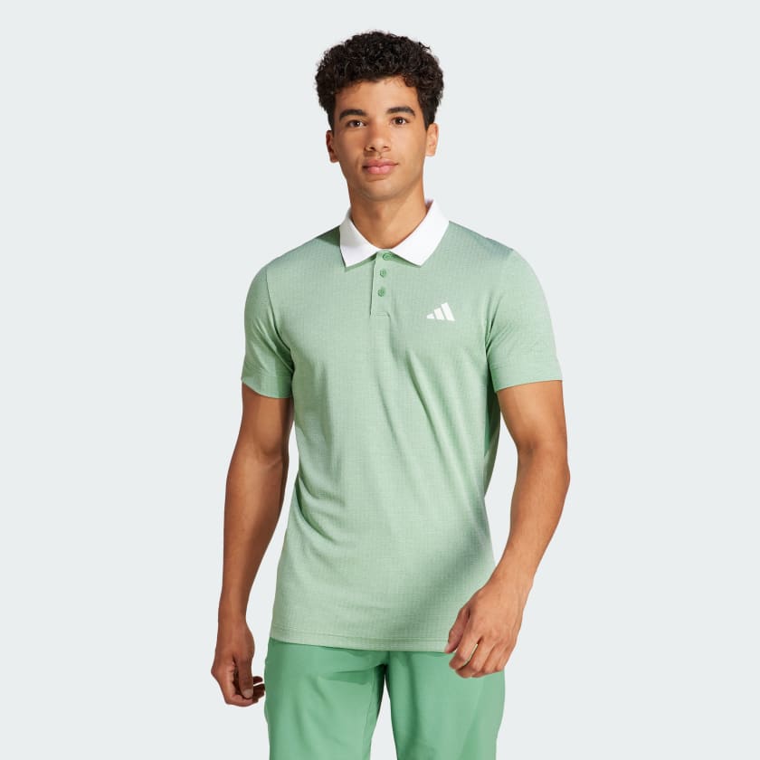 Tenis polo verde discount