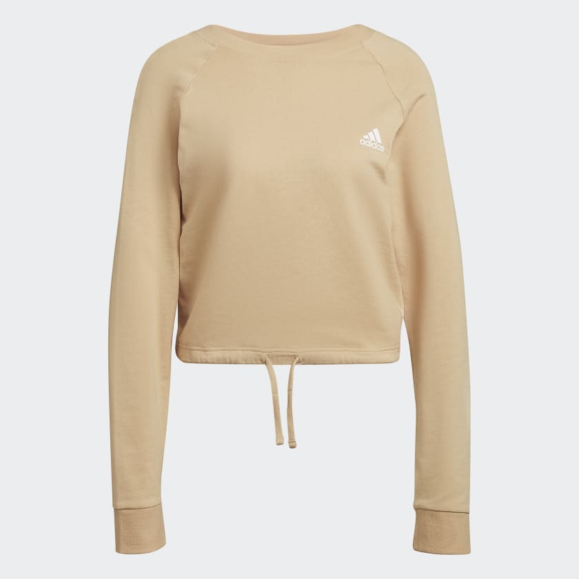 Buzo cropped adidas sales