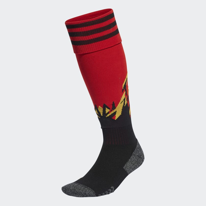 adidas Synthetik Belgien 22 Heimsocken in Rot für Herren Herren Bekleidung Unterwäsche Socken 