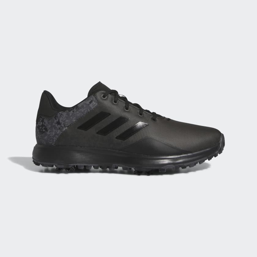 Adidas triple black golf store shoes