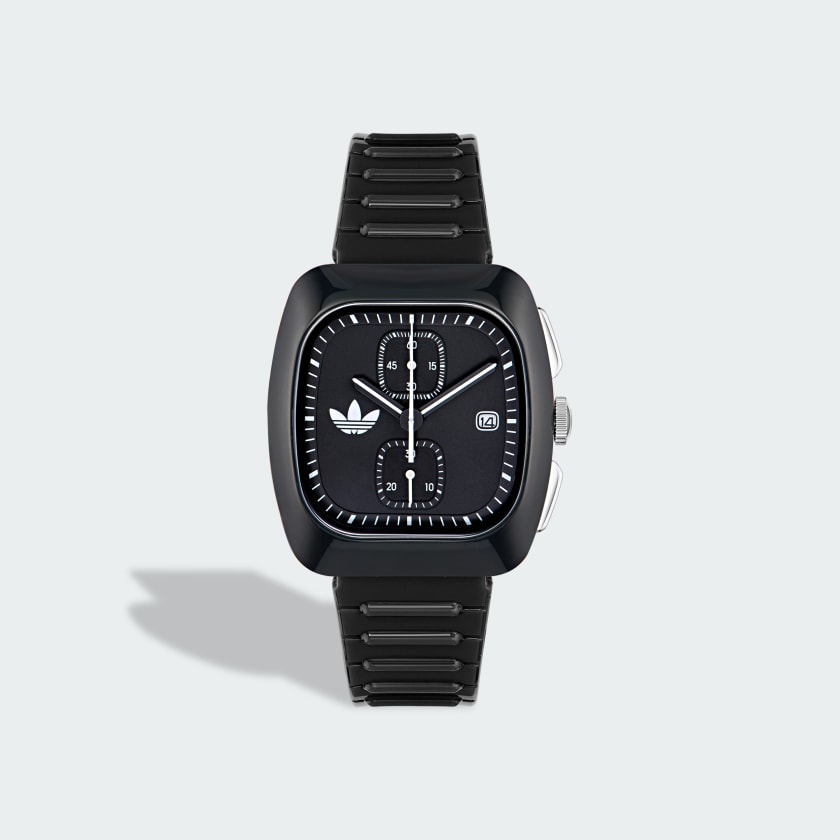 adidas Retro Wave Two Chrono Watch Black adidas Finland