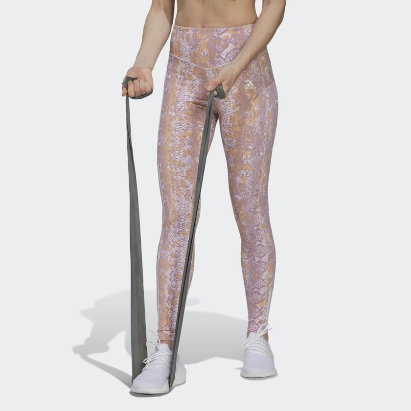 adidas Hyperglam High-Rise Long Tights - Multicolor
