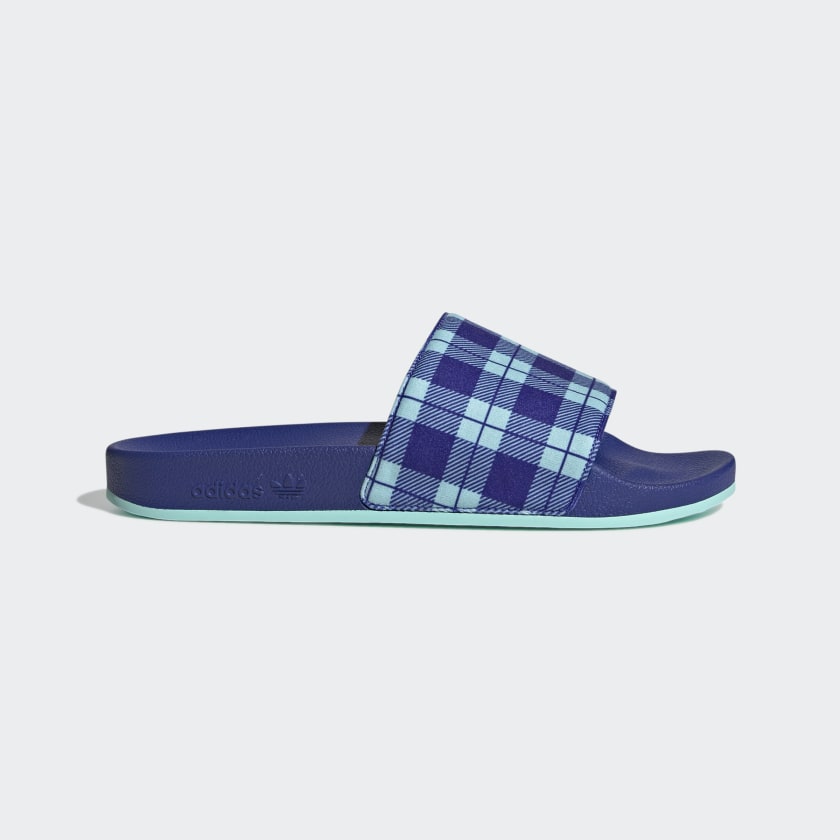 Adidas adilette shop glow blue