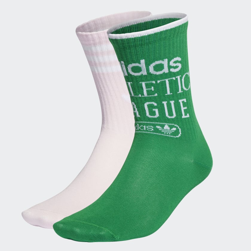 Retro Luxury Socks 2 Pairs - Green | adidas Vietnam