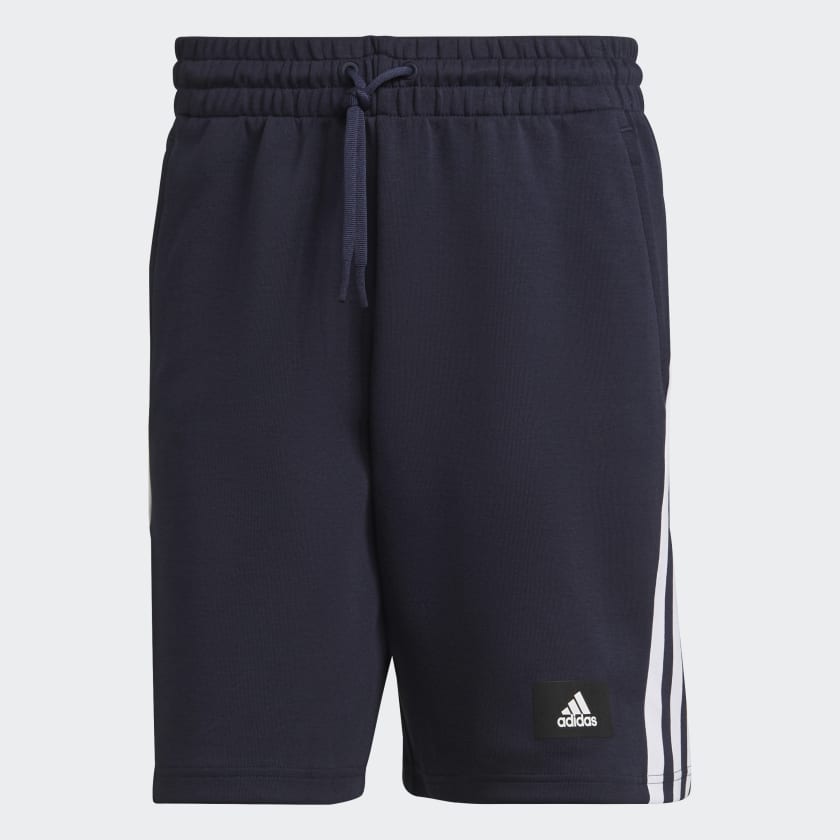adidas Future Icons 3-Stripes Shorts - Blue | Free Shipping with ...