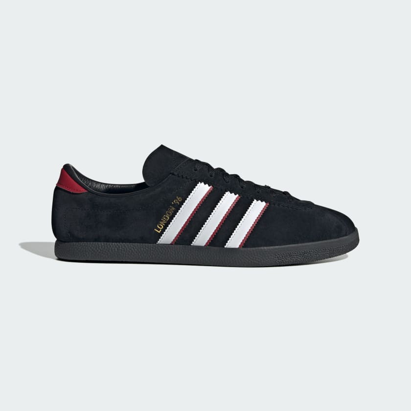 adidas London 96 Shoes Black Free Shipping with adiClub adidas US
