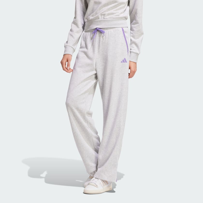adidas Essentials Color Pop French Terry Pants Grey adidas Deutschland