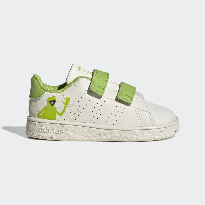 adidas x Disney Advantage Muppets Hook-and-Loop Shoes - White | Kids ...