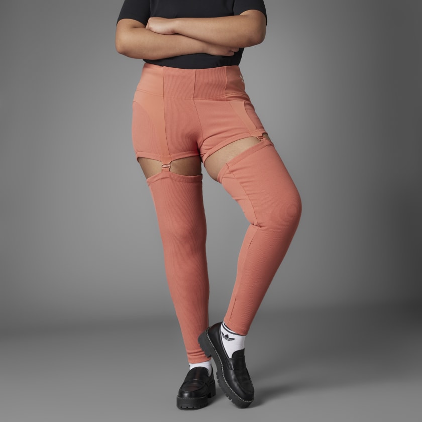 Bruine legging grote maat sales