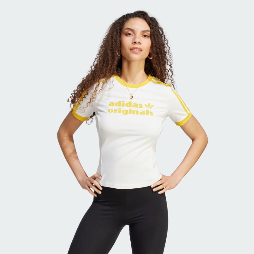 adidas Tight Logo T Shirt WeiB adidas Deutschland