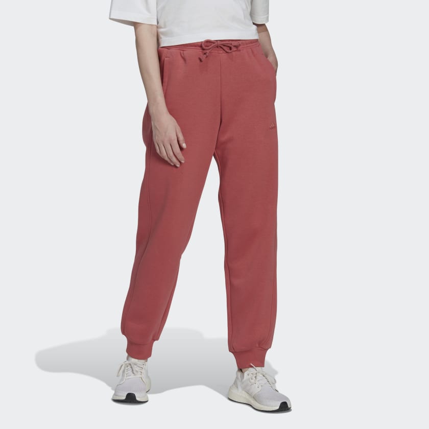 adidas ALL SZN Fleece Pants - Red | Women's Lifestyle | adidas US