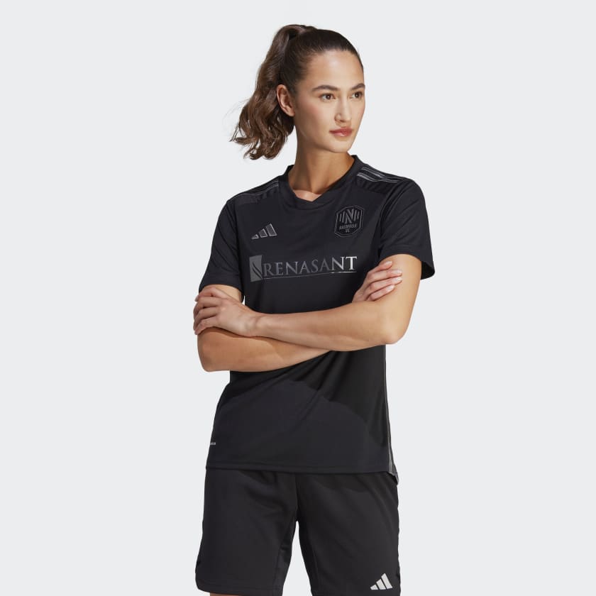 adidas Nashville SC 23/24 Away Jersey - Black | Women's Soccer | adidas US