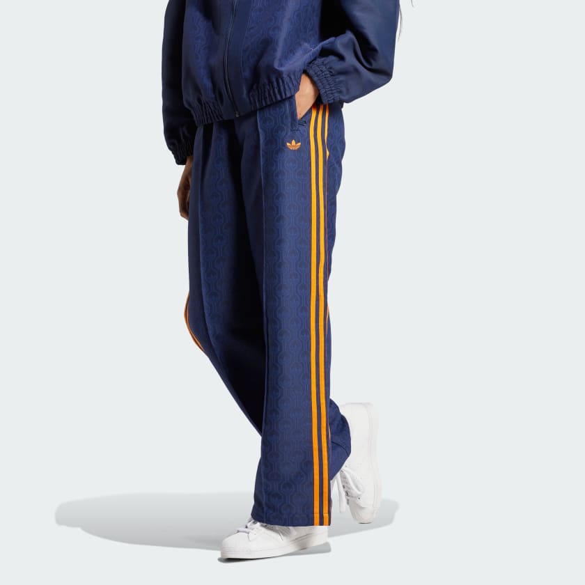 adidas 70s Oversized Track Tracksuit Bottoms Blue adidas Ireland