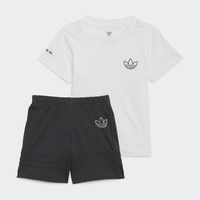 adidas SPRT Collection Shorts and Tee Set - White | adidas UK