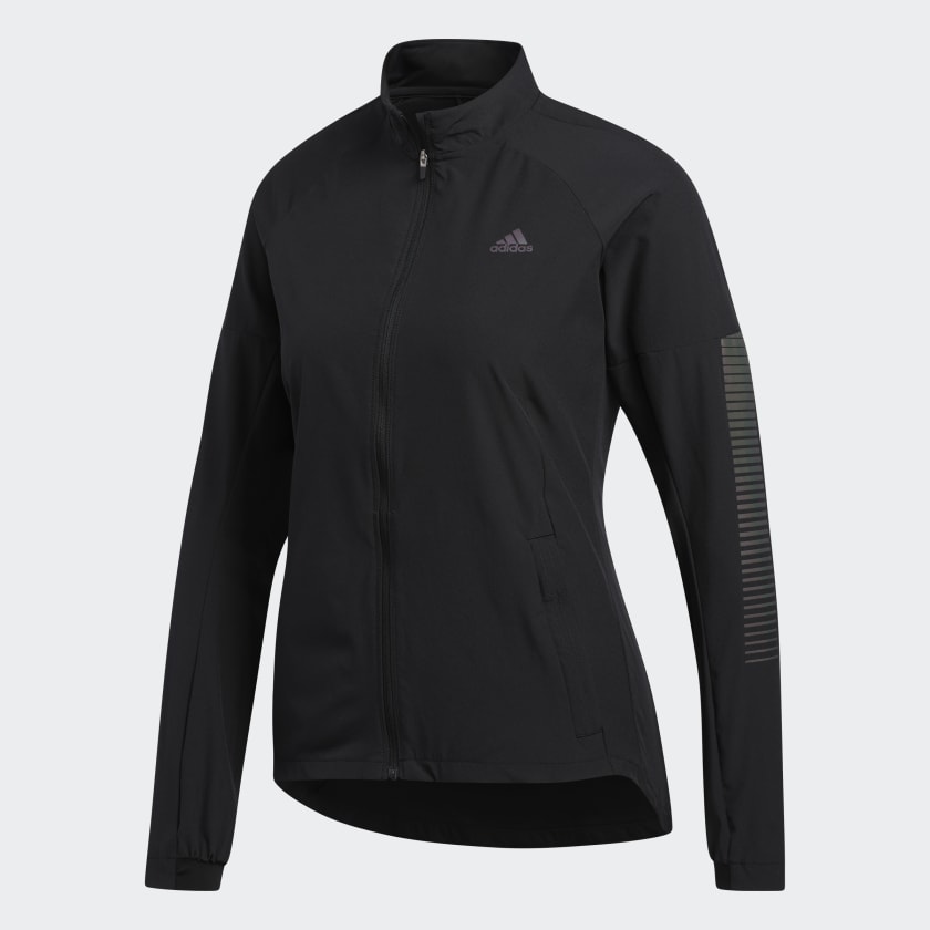Adidas rise up and run sale jacket womens