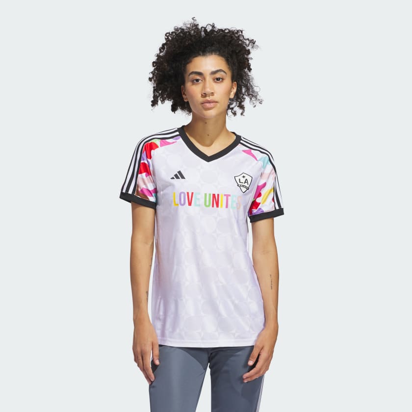 St. Louis City SC adidas Youth 2023 Pride Pre-Match Top - White