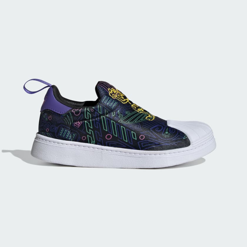 T nis Infantil adidas Originals x Disney Mickey Superstar 360 Preto adidas adidas Brasil