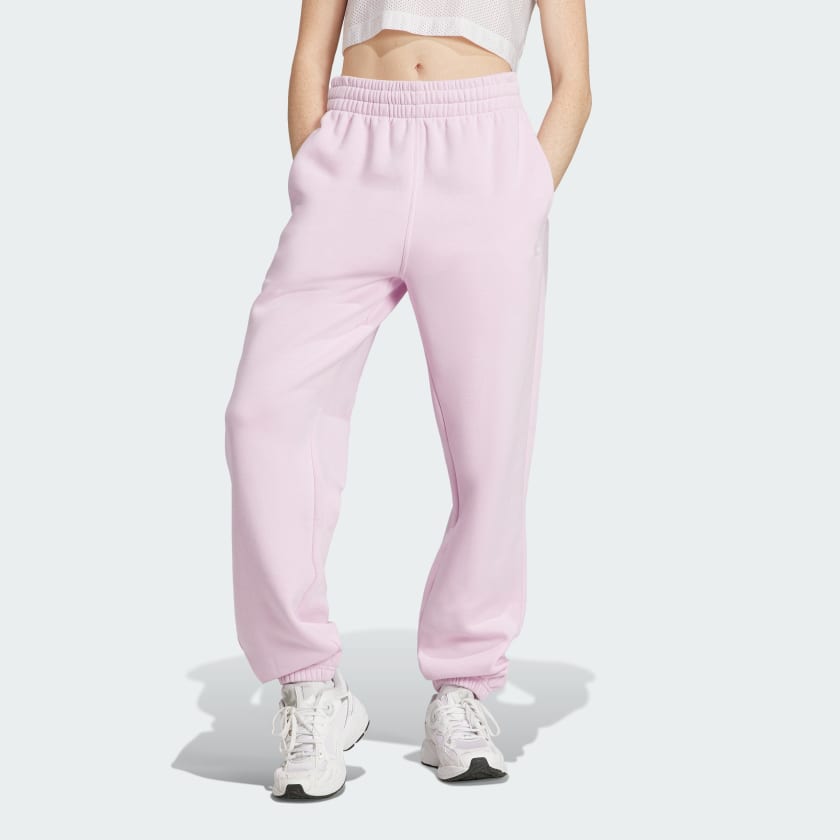 | | Pink adidas Essentials Joggers Women\'s - US Lifestyle Fleece adidas