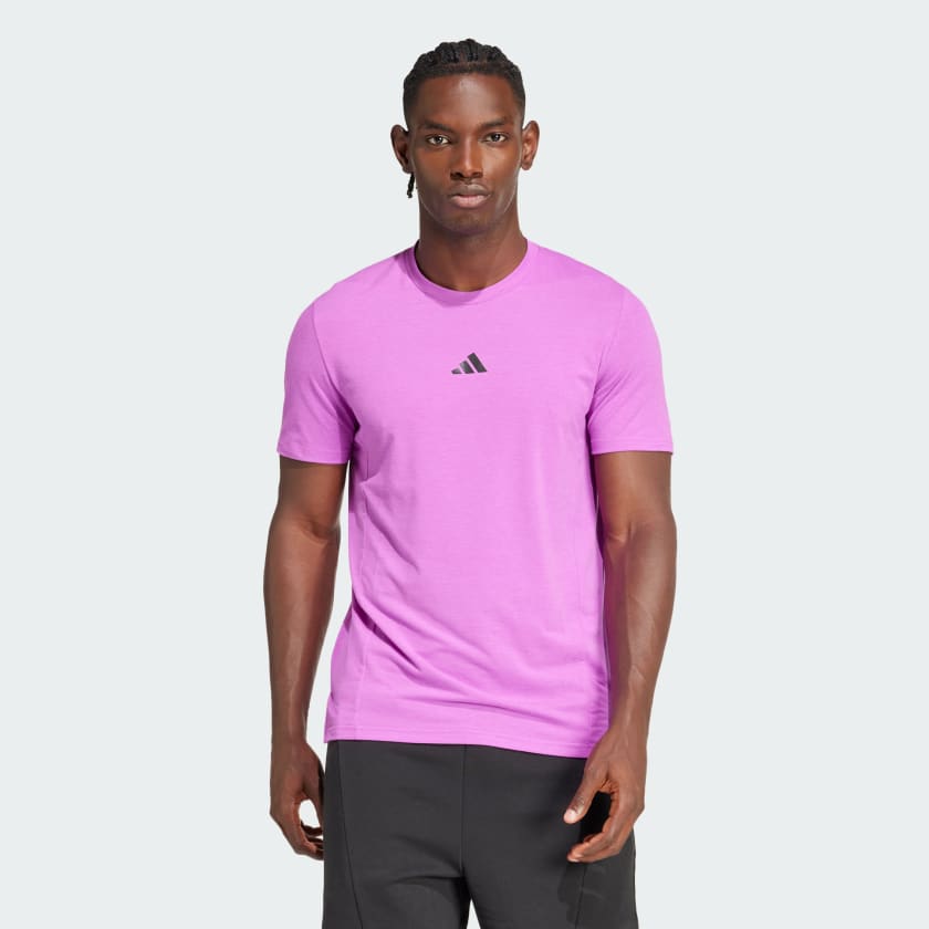 Adidas workout t shirt hotsell