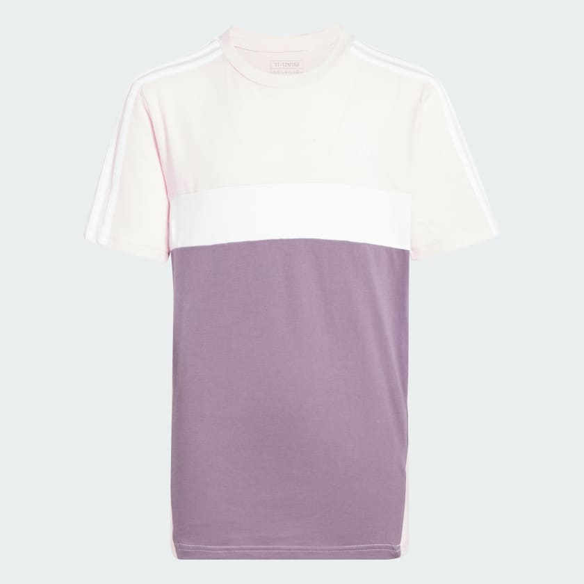 Colorblock Rosa T-Shirt Cotton Kids adidas 3-Streifen Austria adidas Tiberio | -