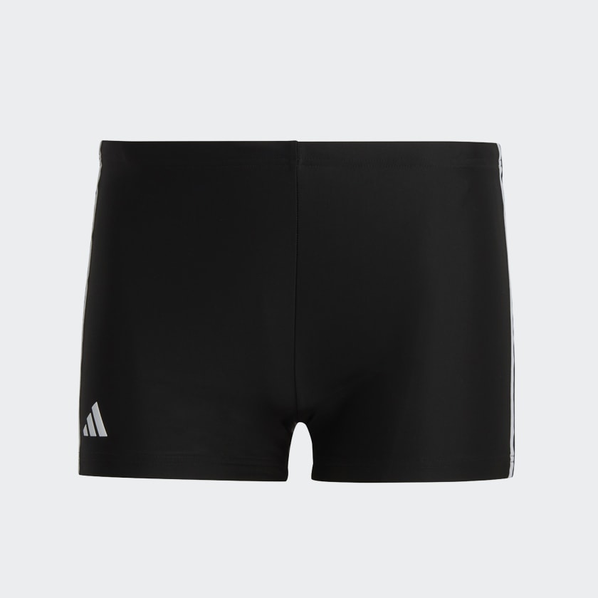 adidas Classic 3 Stripes Swim Boxers Black adidas UK