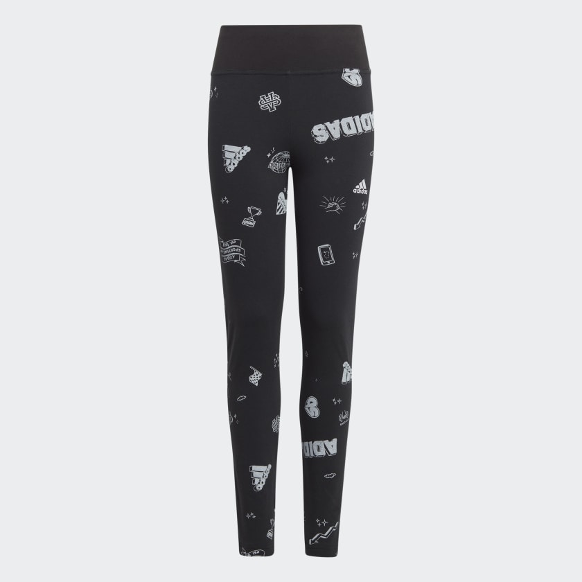 Branded leggings top