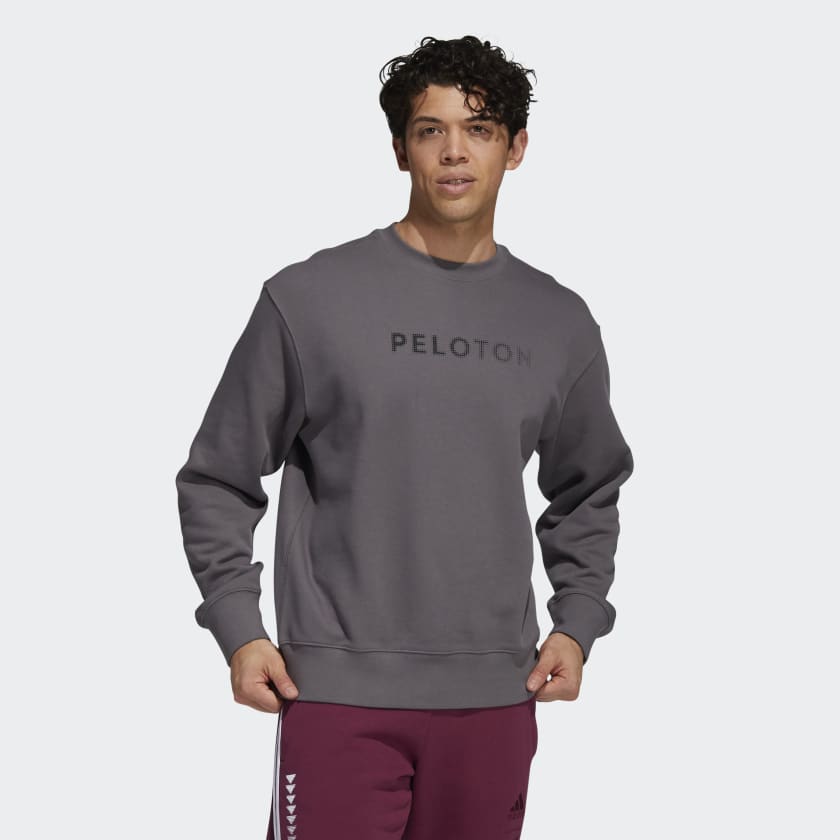 adidas x Peloton Crew Sweatshirt (Gender Neutral) - Grey | Unisex ...