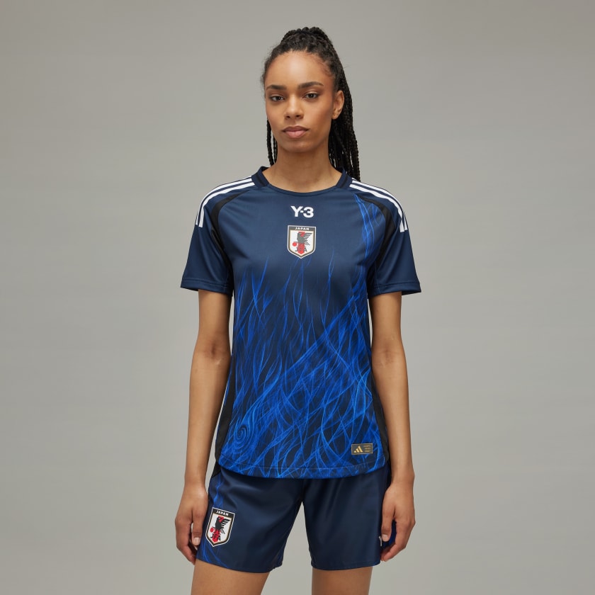 adidas Japan x Y 3 24 Heimtrikot Authentic Blau adidas Deutschland