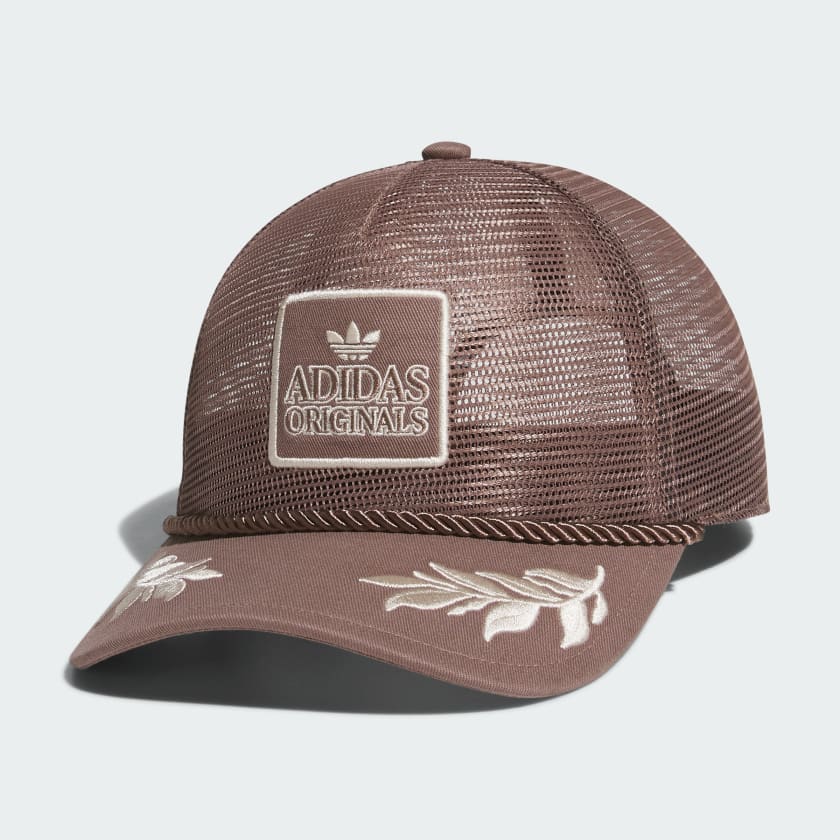 adidas Major Mesh Trucker Hat - Brown | Free Shipping with