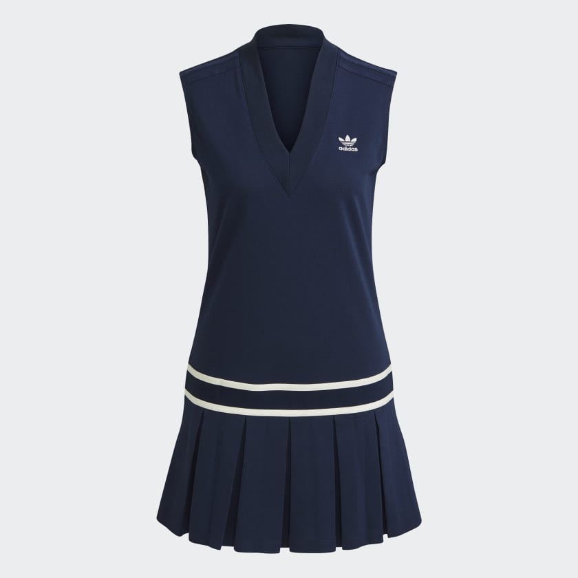 Navy blue tennis dress store