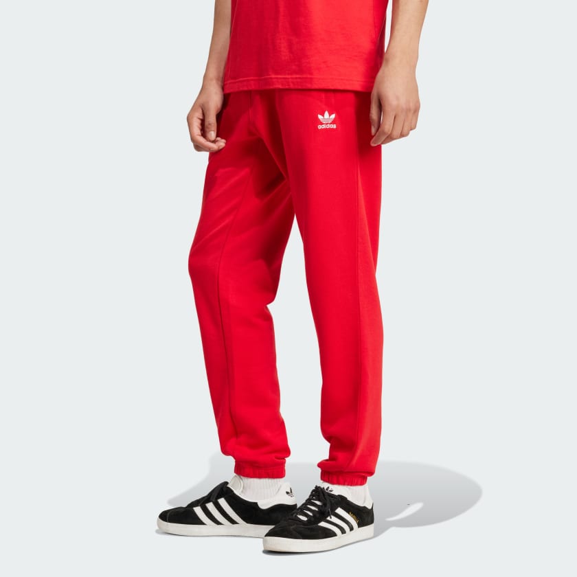 adidas Pants Essentials Trifolio Rojo adidas Mexico