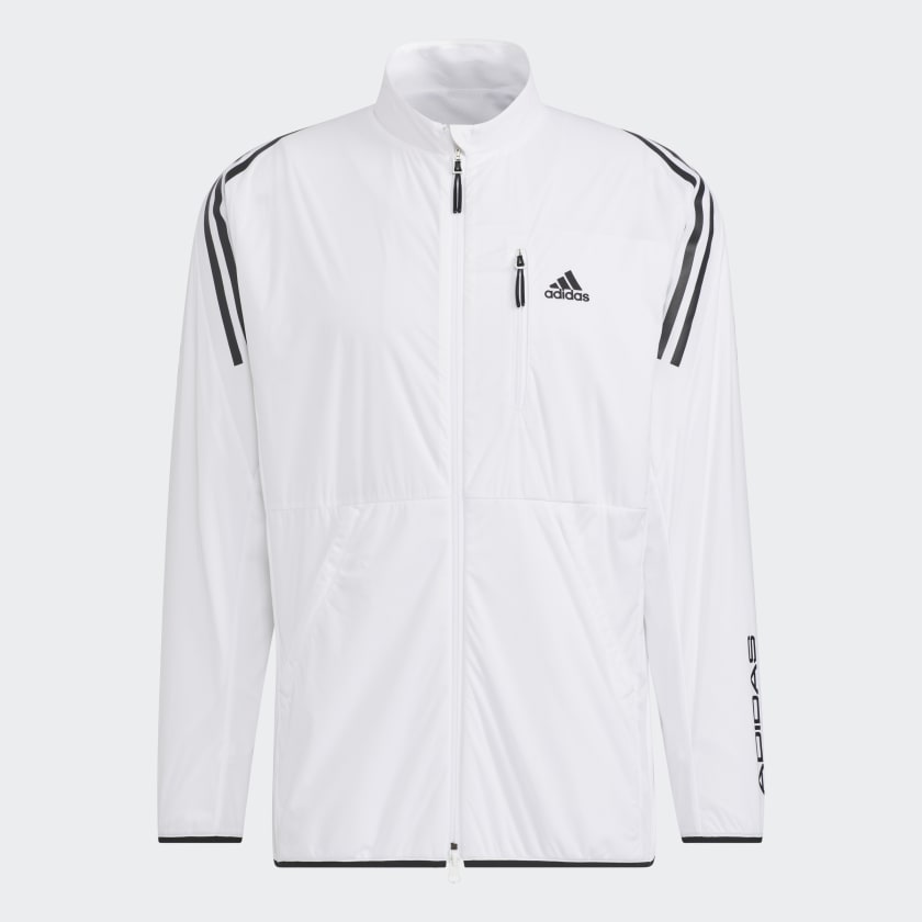 Long white windbreaker discount