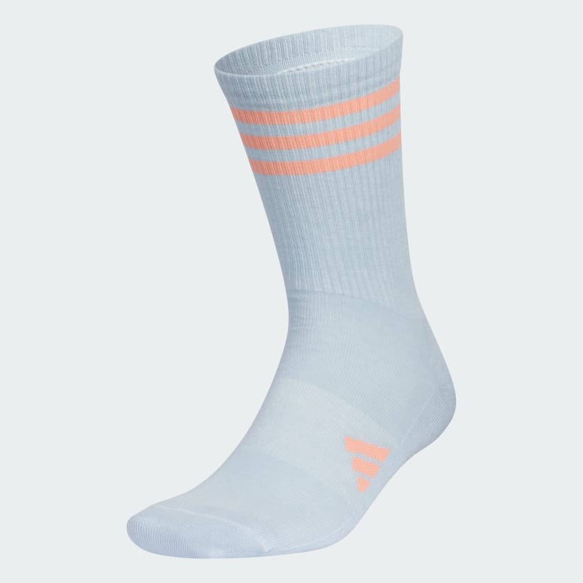 Adidas 3 stripes statement crew socks clearance