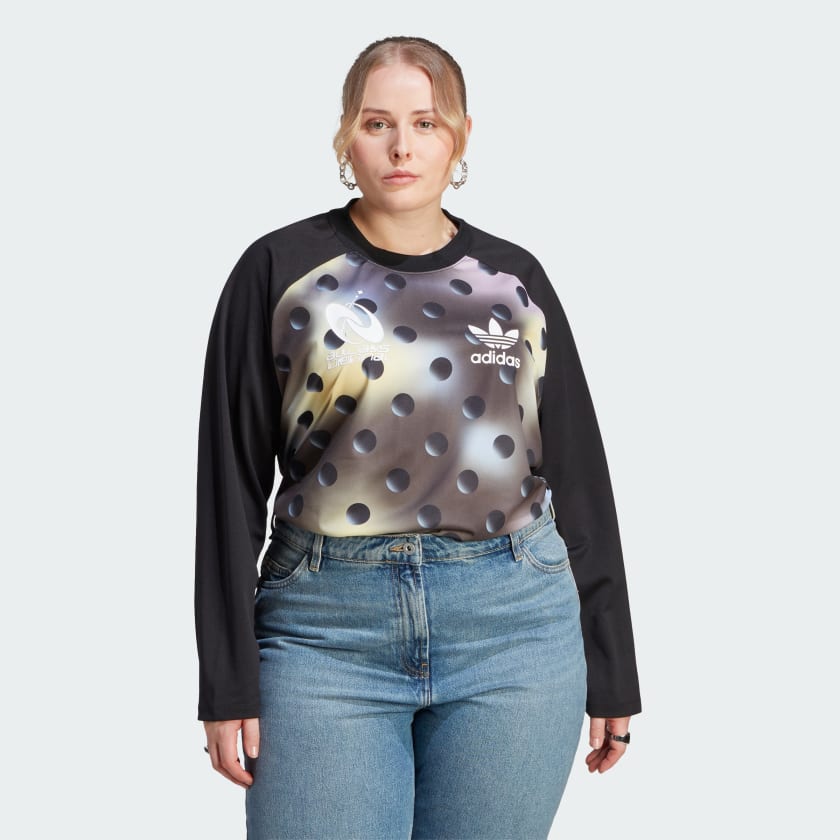 adidas Always Original Graphic Tee Plus Size Multicolor