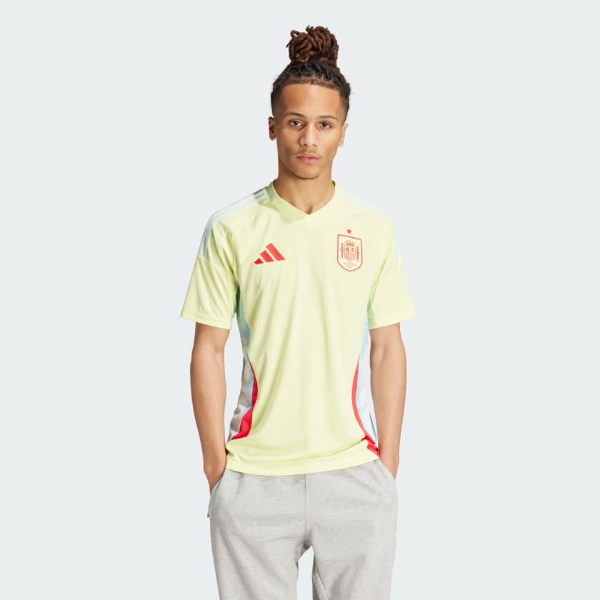adidas Spain 24 Away Jersey Yellow Free Shipping with adiClub adidas US