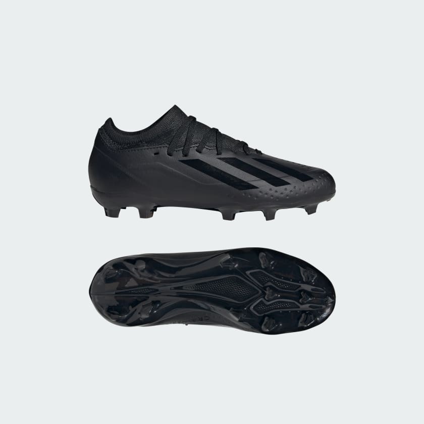 adidas X Crazyfast.3 Firm Ground Boots - Black