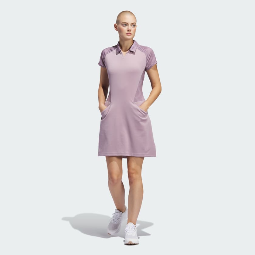 adidas Women s Ultimate365 Short Sleeve Dress Purple adidas Canada