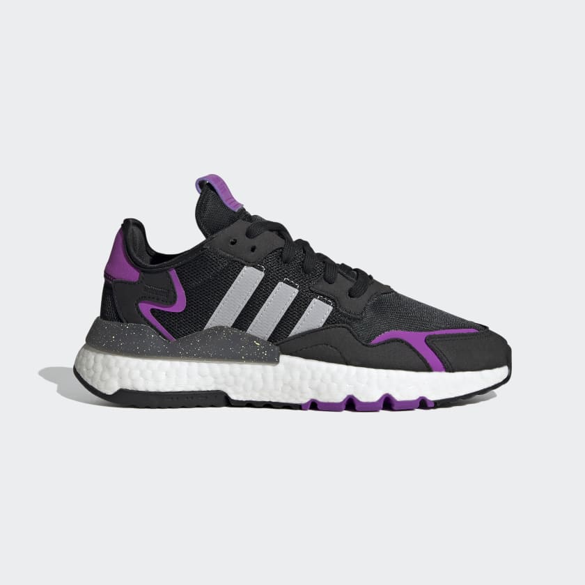 Adidas nite jogger all black best sale