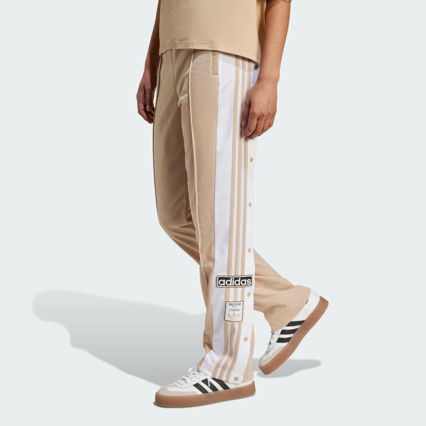 Beige adidas tracksuit sales
