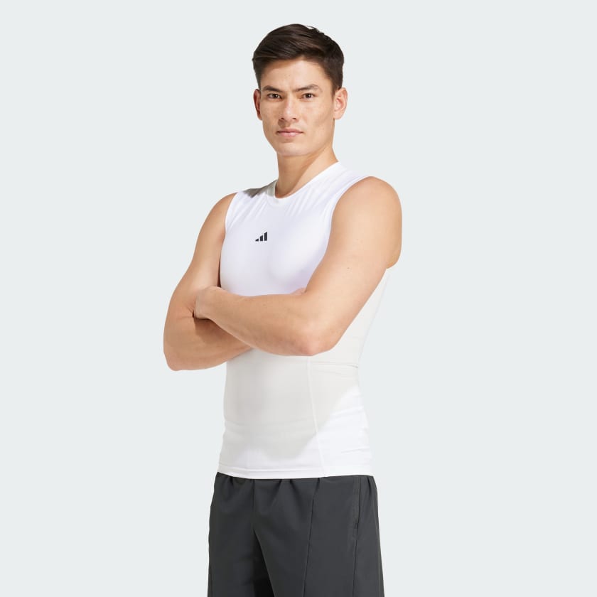Adidas techfit compression tank shop