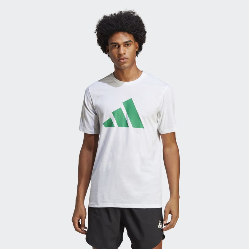 adidas Train Essentials Feelready Logo Training T Shirt White adidas Ireland