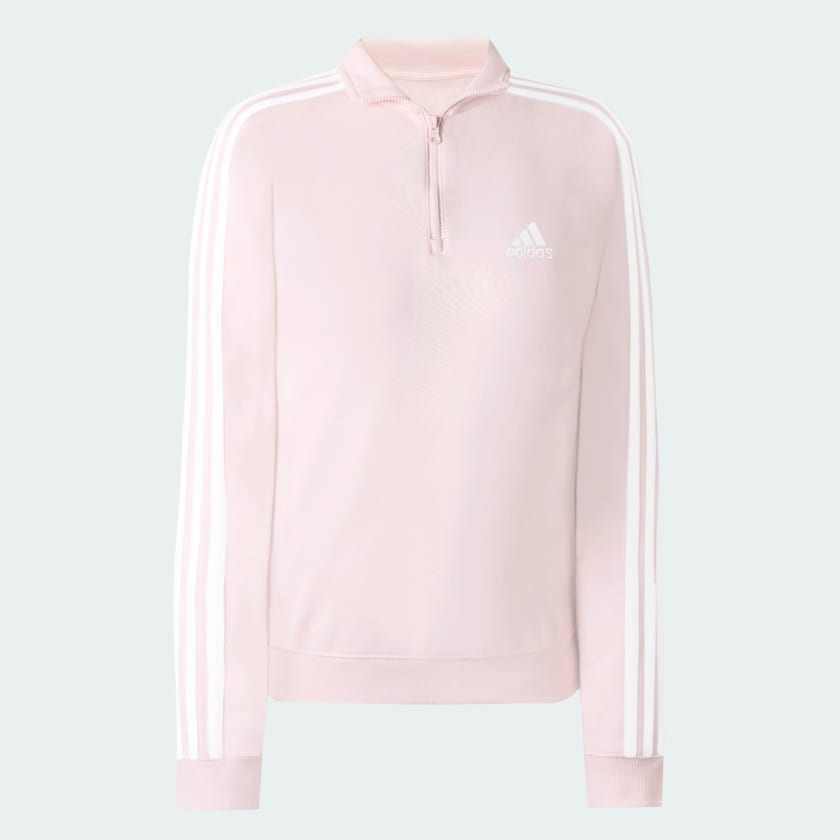 adidas Sudadera Essentials Quarter Zip 3 FRanjas Rosa adidas Mexico