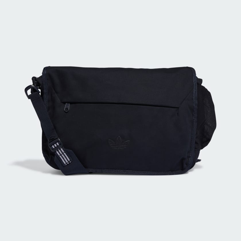 Adidas Adicolor HD7187 Archive Black Messenger Bag Sling Crossbody Shoulder  Bag