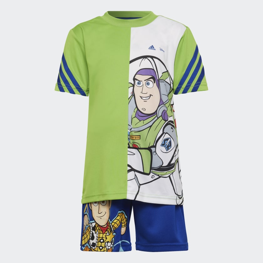 Conjunto Ver o adidas x Disney Toy Story Verde adidas adidas Brasil