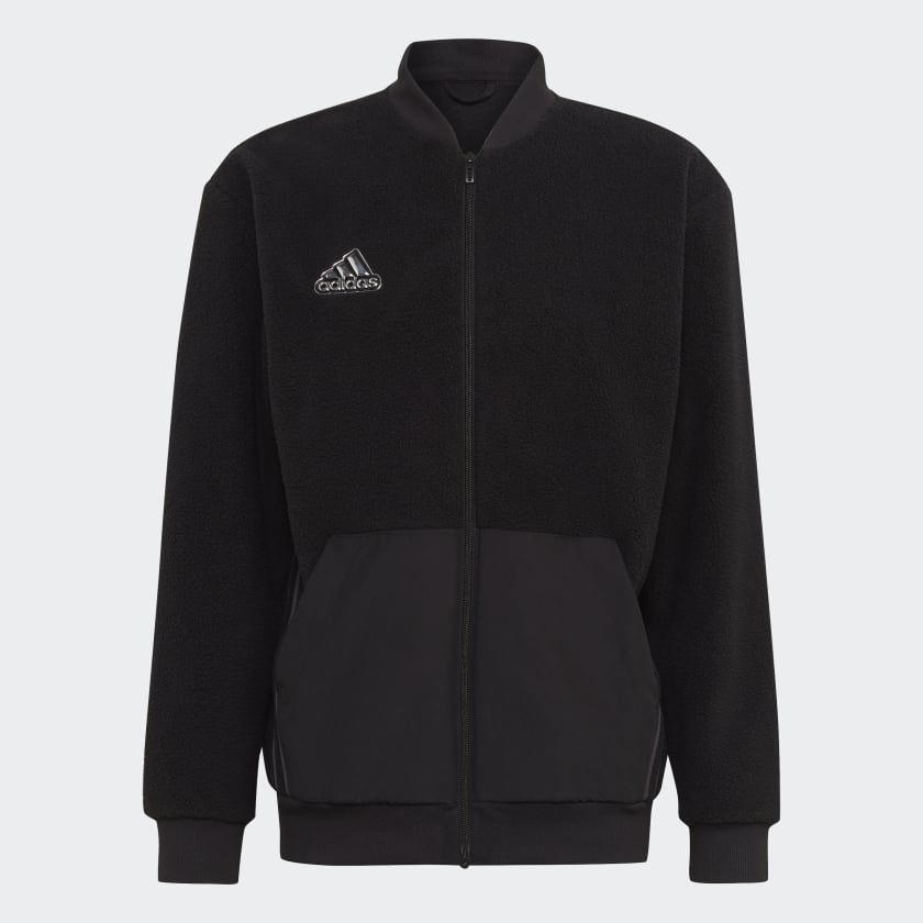 Adidas cropped bomber discount