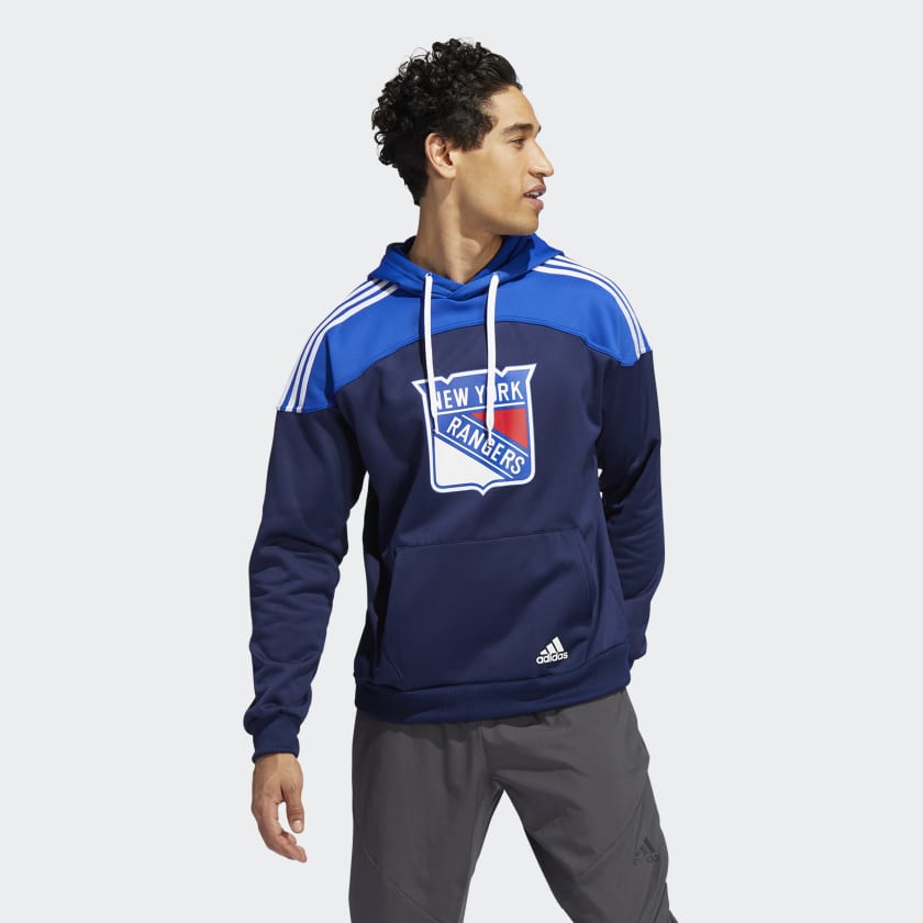 Old Time Hockey NY Rangers Thermal Pullover Hoodie