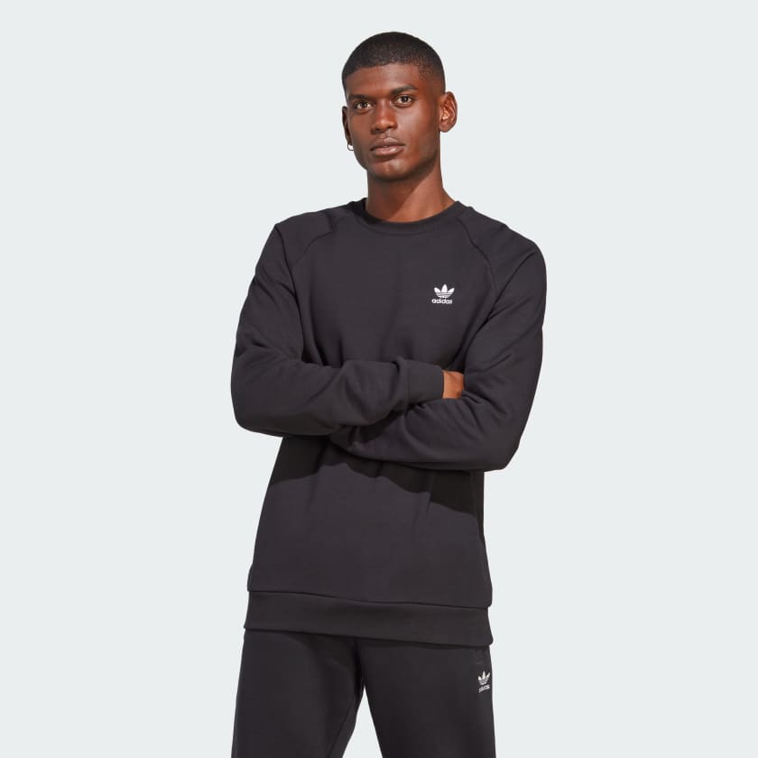 Moletom shop adidas trefoil